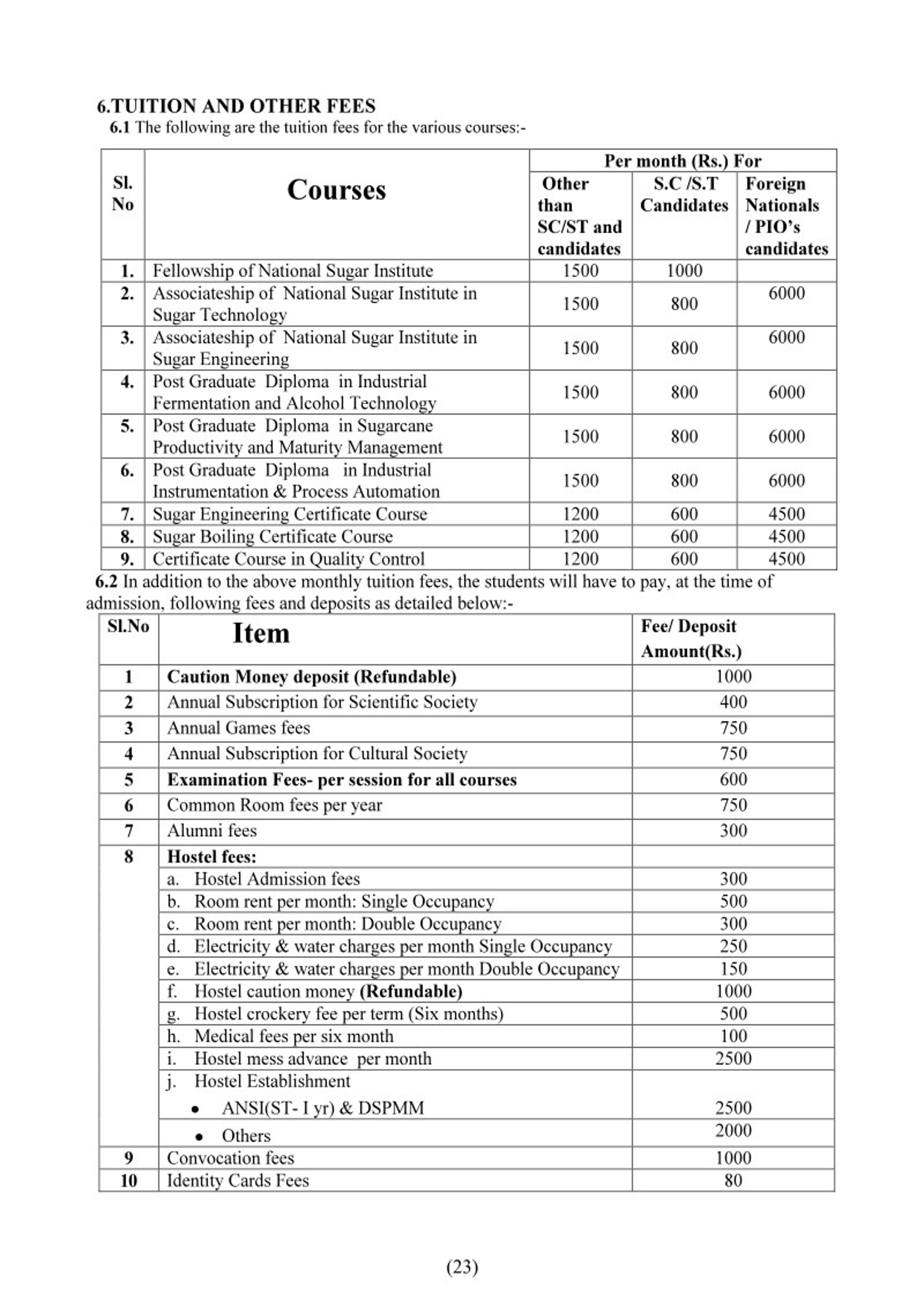 Course Details 